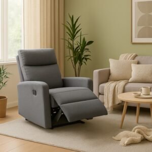 Plush Manual Recliner Armchair